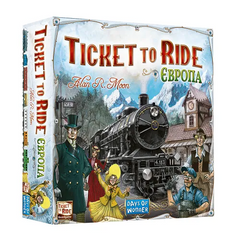Настольная игра Ticket to Ride: Европа (Билет на поезд: Европа)(укр)