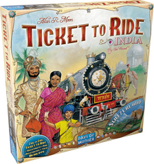 Настільна гра Ticket to Ride: India & Switzerland (Квиток на потяг: Індія та Швейцарія)