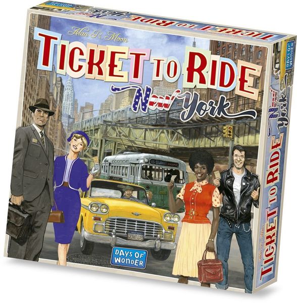 Настільна гра Ticket to Ride: New York (Билет на поезд: Нью-Йорк)