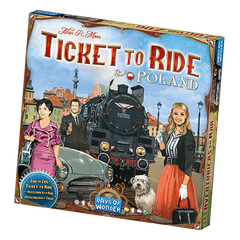 Настільна гра Ticket To Ride: Poland (Квиток на потяг: Польща, Билет на поезд: Польша)(англ)(доп)