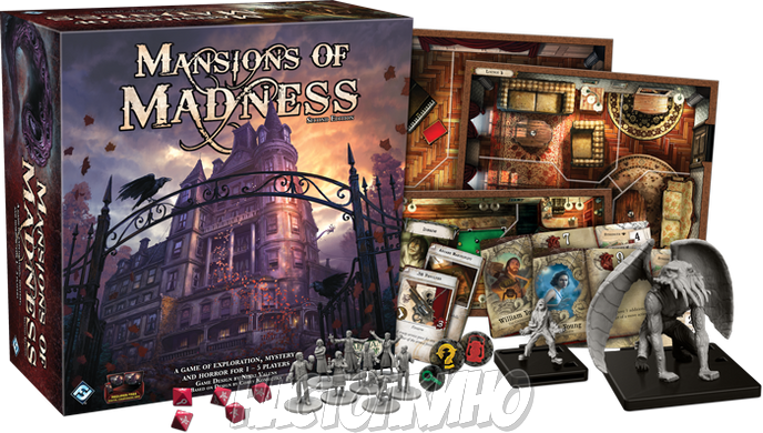 Настольная игра Mansions of Madness Second Edition (Особняки безумия Вторая редакция)