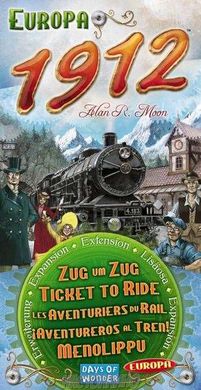 Настольная игра Ticket to Ride: Europe 1912 (Билет на поезд: Европа 1912)