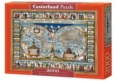 Пазл "Карта світу, 1639 рік" 2000 елементів