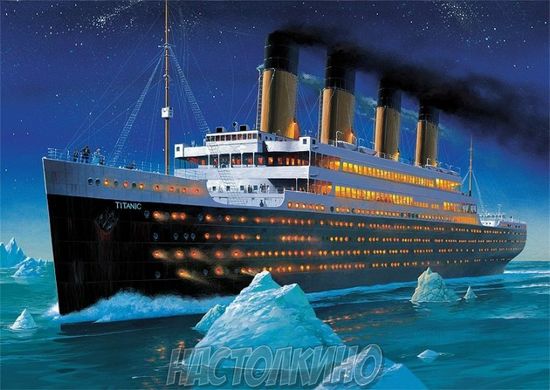 Пазл "Титаник", 1000 элементов (Trefl)