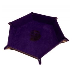 Лоток для кубиков, фиолетовый (Hexagon dice tray - Dark purple)