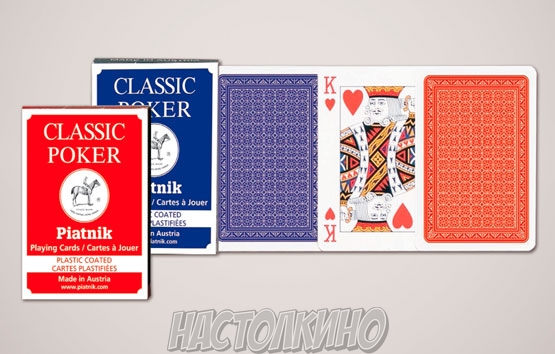 Карти гральні Класичний покер, 55 карт (Classic Poker)