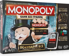 Настільна гра Монополія. Банк без меж (з банківськими картами)(укр)