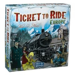 Настольная игра Ticket to Ride: Europe (Билет на поезд: Европа, Квиток на поїзд: Європа)(англ)