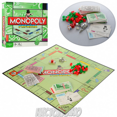 Настольная игра Monopoly Украина (Monopoly, Монополія Україна)(укр)