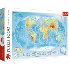 Пазл "Карта світу", 1000 елементів (Trefl)
