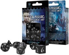 Набор кубов Classic RPG Black & white Dice Set (7)