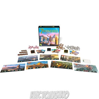 Настольная игра 7 Wonders. Second Edition (7 Чудес. Второе издание)(англ)