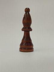 Фігура шахова Слон чорна