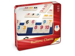 Настольная игра Румми Классик в металлической коробке (Руммикуб, Rummy Classic, Rummikub)