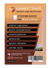 Протектори для карт 80х120 (Card Sleeves 80х120)