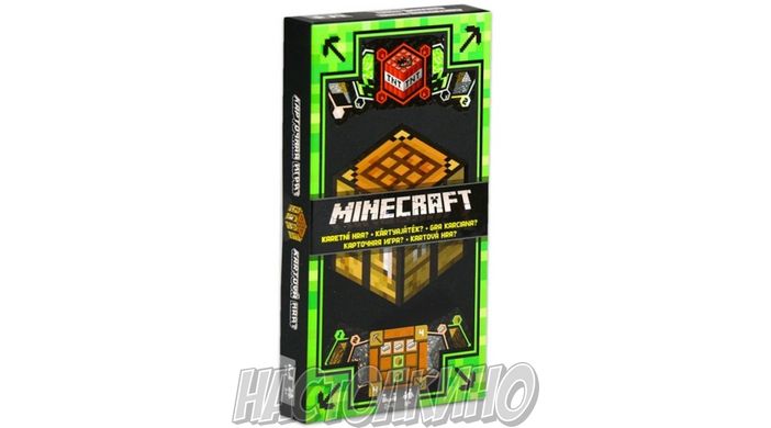 Настільна гра Майнкрафт. Карточная игра (Minecraft. Card game)