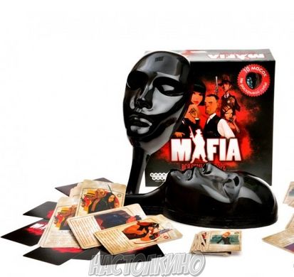 Настільна гра Мафия: Вся семья в сборе (Mafia) с масками