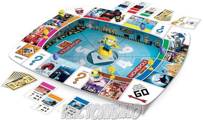 Настольная игра Монополия: Миньоны (Monopoly Minions)