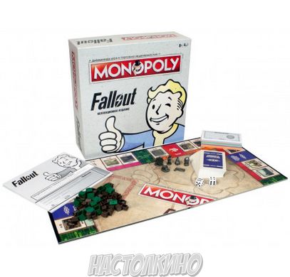 Настільна гра Монополия. Fallout (Monopoly. Fallout)