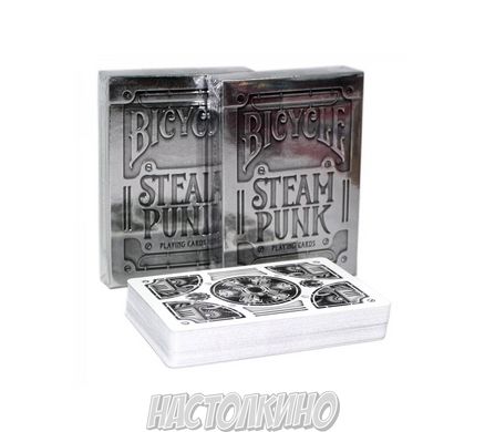Покерні карти BICYCLE Steampunk Silver