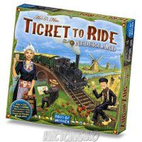 Настільна гра Ticket to Ride Map Collection: Volume 4 - Nederland (Билет на поезд: Нидерланды)