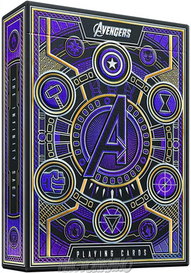 Карти гральні Theory11 Avengers: Infinity Saga (violet)