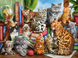Пазлы "Дом кошек", 2000 элементов