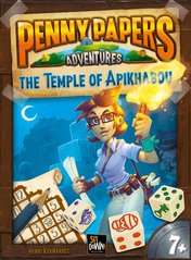 Настольная игра Penny Papers Adventures: The Temple of Apikhabou (Приключения Пенни Пейперс: Храм Апикабу)