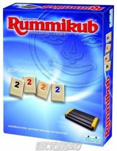 Rummikub / дорожная игра (Руммикуб)