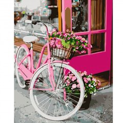 Картина за номерами "Квітковий велосипед", 40х50 см