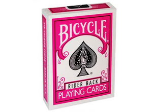 Карты покерные Bicycle Rider Back (fuchsia)