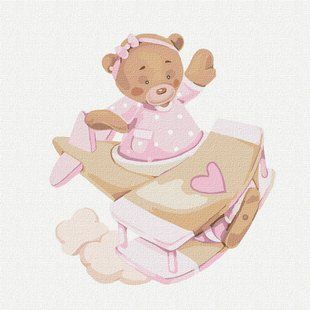 Картина по номерам. "Розправивши крила" 30*30см