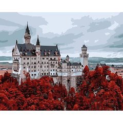 Картина по номерам "Чарівний замок", 40х50 см
