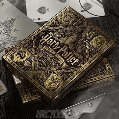 Карти гральні Theory11 Harry Potter Hufflepuff (gold)