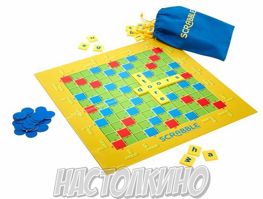 Настольная игра Scrabble Junior (англ) (Скрабл/Скраббл Детский)
