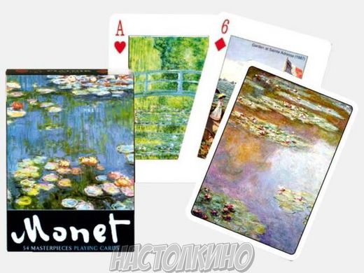 Гральні карти Моне, 55 карт (Monet)