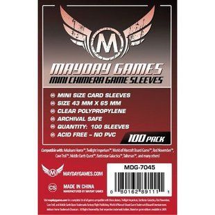 Протекторы для карт 43х65 (Card Sleeves 43x65)