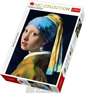 Пазл "Девушка с жемчужной сережкой". Арт-коллекция. 1000 елементів (Trefl)