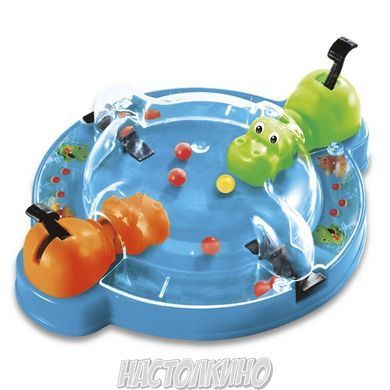 Настільна гра Голодні бегемотики. Дорожня версія (Hungry Hippos Travel)