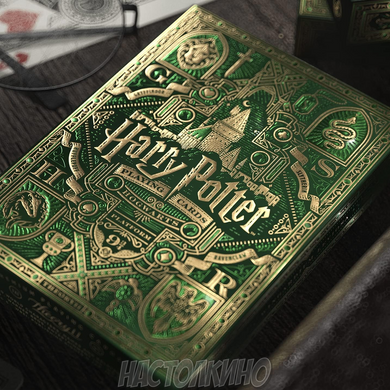 Карти гральні Theory11 Harry Potter Slytherin (green)
