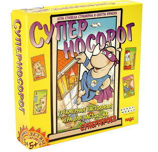 Настольная игра Суперносорог (Rhino Hero)