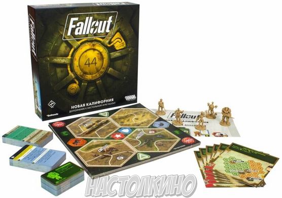 Настільна гра Fallout: Новая Калифорния