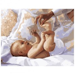 Картина за номерами "Немовля", 40х50 см