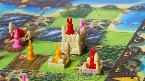 Настольная игра Bunny Kingdom (Королевство Кроликов) (англ)