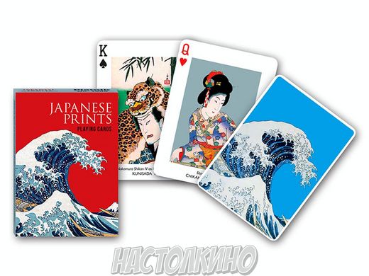 Карты игральные Японські гравюри, 55 карт (Japanese prints)