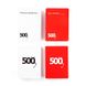 500 Злісних карт. Доповнення червоне. (500 Злобных карт. Дополнение красное) (рос)