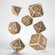 Набір кубів Steampunk Clockwork Beige & brown Dice Set (7)
