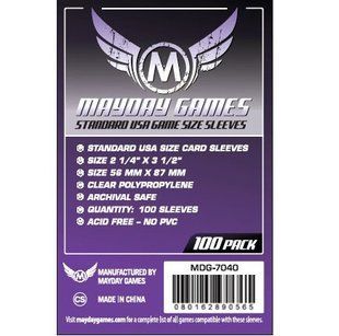 Протекторы для карт 56х87 (Card Sleeves 56x87)