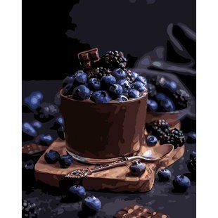 Картина по номерам. "Спокусливий десерт" 40*50см