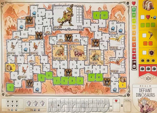 Подземелья, Кости И Приключения (Підземелля, Кістки Та Пригоди, Dungeons, Dice & Danger) укр.